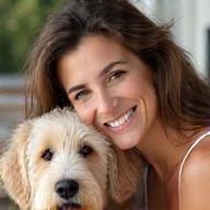 Sofia with Baxter